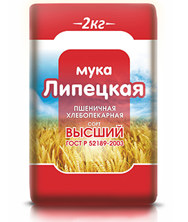 Мука пшеничная х/п Высший сорт «Липецкая»
