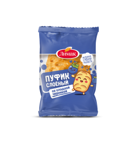 Пуфик слоёный со сладкой черникой